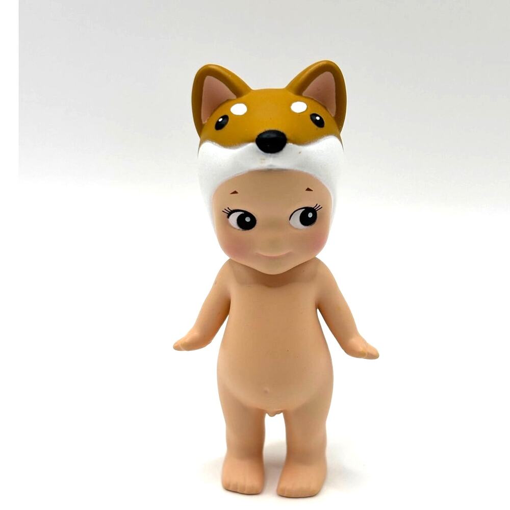 Authentic Sonny Angel Shiba Inu Mini Figure, Animal V4 Series, Open Box - NEW